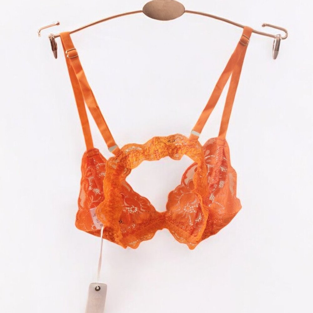 NWT Hah Chi Bralittle in Burnt Orange - by We are HaH- Free people brand - Picture 3 of 5